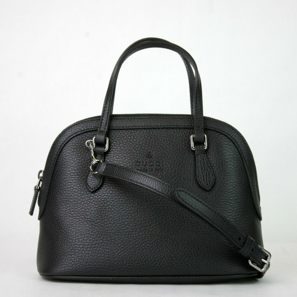Dome Small Detachable Strap Leather Cross Body Bag - Picture 1 of 8